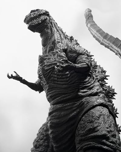 Image of TAMASHII NATIONS - Shin Godzilla - Godzilla [2016] The Fourth ORTHOchromatic Ver. S.H.MonsterArts Action Figure