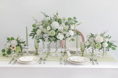 Ruidkun AG010 Artificial Flower And Green Plant Set thumb #4