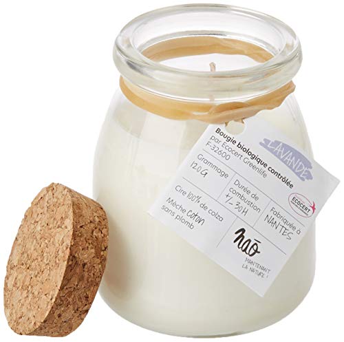 Beliflor - Vela perfumada natural flor lavanda (120 g)