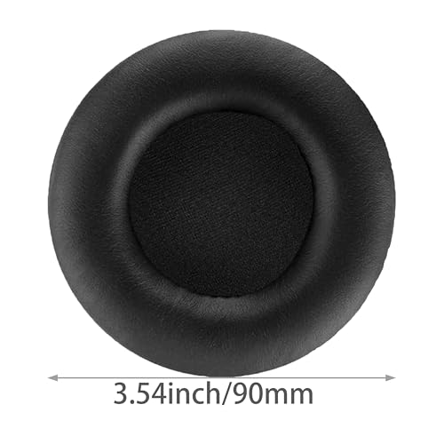 Replacement earpads Compatible with Sony MDR-V700DJ Headphones | Black/high-density sound-isolating soft ear pads, protein leather material miniatura 3