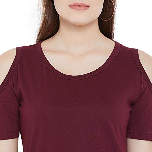 Image of The Dry State Women's Slim Fit Shirt (G1052 Brown Medium)