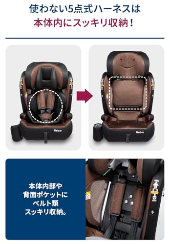 Nebio『チャイルドシートジュニアシートポップピット』