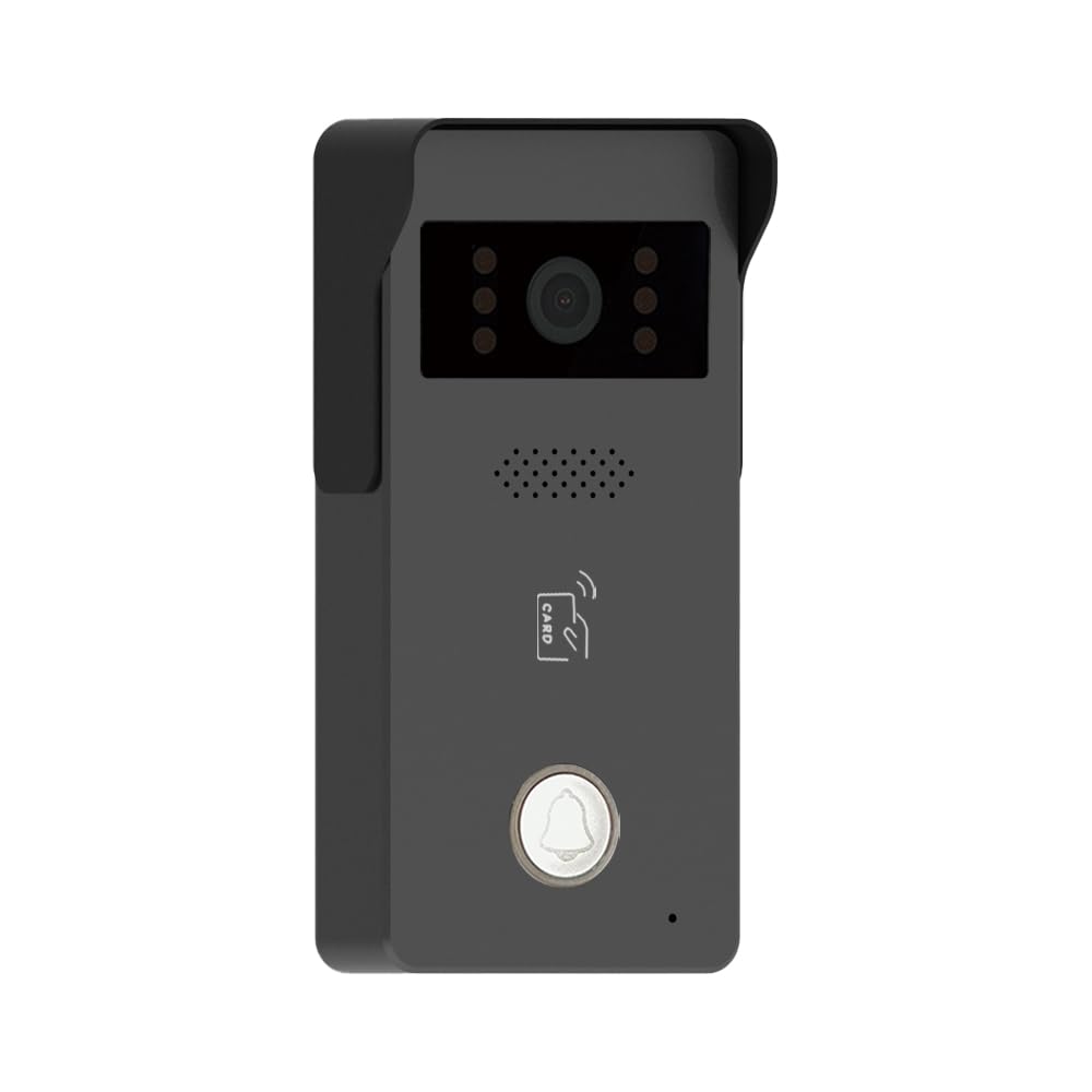 MENGQI-CONTROL LCD Touchscreen Video Gegensprechanlage Kit Outdoor Kamera Monitor Telefon App Fernbedienung Öffnen