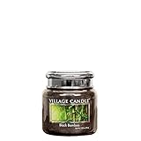 village candle black bamboo candela