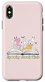 Photo Gallery spettrale libro di halloween bibliophile book lover design custodia per iphone x/xs Photo Gallery spettrale libro di halloween bibliophile book lover design custodia per iphone x/xs