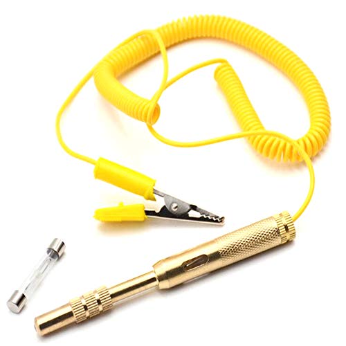 Honeytecs Caneta de testador de voltagem elétrica automotivo carro luz lâmpada teste caneta de repar