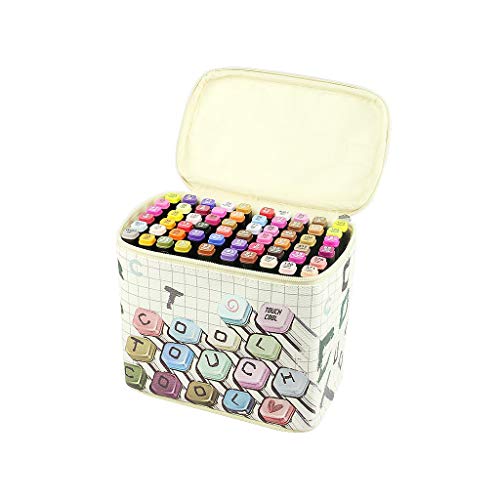 Preisvergleich Produktbild Yue668 2019 neue Touchcool Malerei Design Doppelkopf Mark Note Pen Set Bürobedarf 30 / 40 Farben Marker Manga Zeichnung Marker Stift Alkohol Sketch Fett Dual Brush Pen Art Supplies (F)