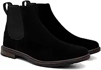 Botina Bota Masculina Chelsea Couro Camurça Estiloso Rodeio Country