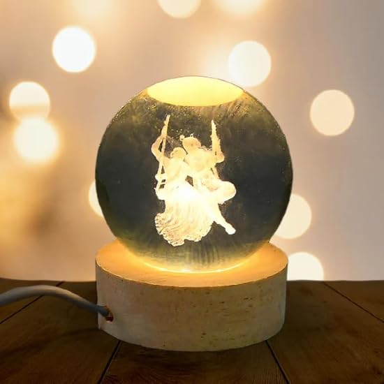 3D Crystal Ball lamps for Bedroom 3D Lamps for Home Decoration 3D Crystal Ball Night Light Gifts for Women Gifts for Men Room Decor Items for Bedroom for Friend and Family (1 Pc) (B0DH5B75ML) Amazon Price History, Amazon Price Tracker