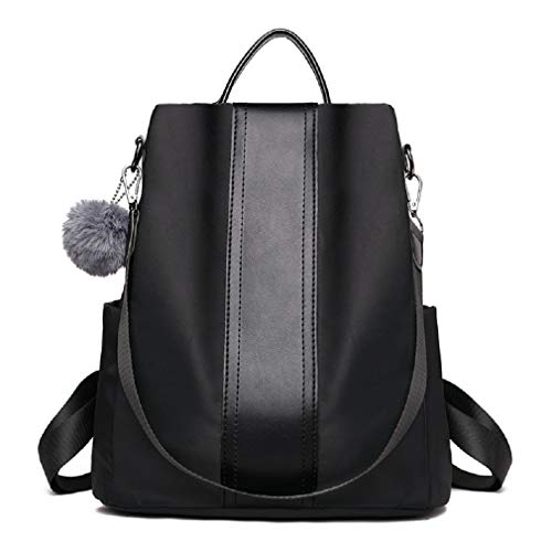 Nedledk Women Backpack Purse Oxford Cloth Waterproof Anti-theft Knapsack Portable Ladies Shoulder bag