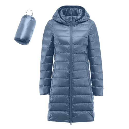 Steppjacke Damen Lang Übergang Steppjacke Für Damen Mit Kapuze Daunenjacke Einfarbig Langarm Pufferjacke Softshelljacke Warm Steppmantel Leicht Übergangsjacke Blau Xl Steppjacke Damen Lang Übergang Steppjacke Für Damen Mit Kapuze Daunenjacke Einfarbig Langarm Pufferjacke Softshelljacke Warm Steppmantel Leicht Übergangsjacke Blau Xl