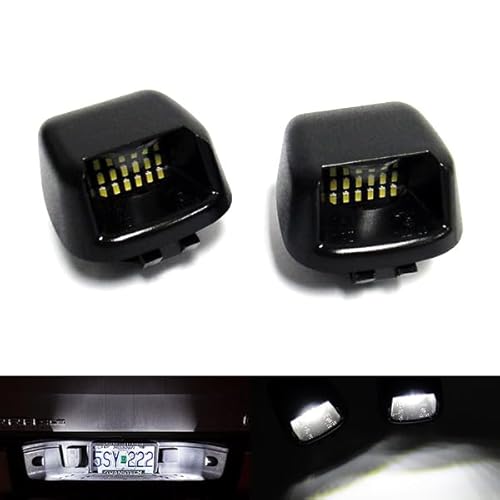 2 placas LED para matrícula de coche Navara D40 2008 – 2020 NP300
