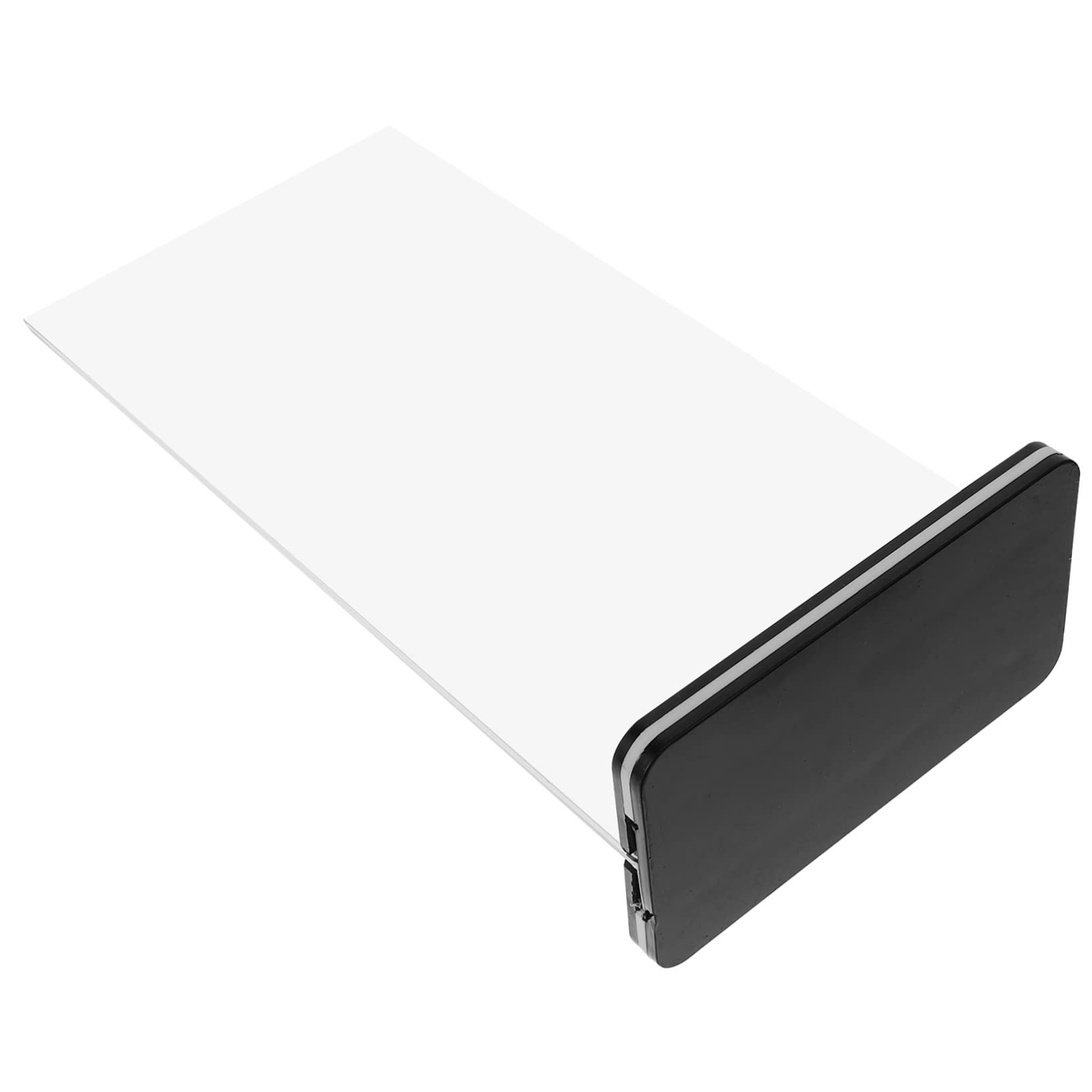 Lurrose Display Board Sign Holder Menu Display Stand Poster Stands for Display Flyer Display Stand Poster Holder Stand Menu Stand Digital Sign Menu Display Rack Transparent Acrylic