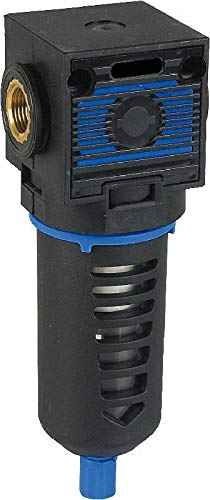 Druckluft-Feinfilter G 45507 FF-G3/8i-12,5-PASK-MHA-0,01-EB2 - Baureihe EcoBloc 2 mit manuellem/halbautomatischem Kondensatablass