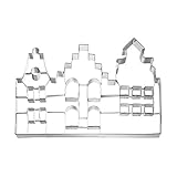 altstadthaus travemünde XXL Ausstechform Altstadthäuser, 18 cm