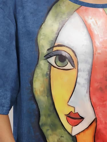 Image of HELLCAT Beige Printed Loose Fit Crew-Neck Crop T-Shirt for Women