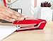 Bostitch Office Ascend 3 in 1 Stapler Integrated Remover & Staple Storage, 420 Staples Included, 20 Sheet Capacity, Lightweight, Red (B210R-RED), Full Size