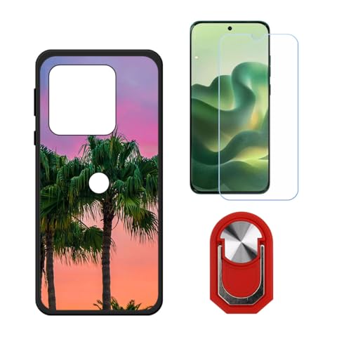 BMPNLSZ �K�p Motorola Edge 70 Fusion+�p+HD�����K���X�ɓK�����ėpTPU�P�[�X�A�V���J�Q���P�[�X�o���p�[�ی�o�b�N�P�[�X-�ɓK����9�d�x�X�N���C�u�h�~�X�N���[���v���e�N�^(6,8") + ���O���\�Ŕėp�I��360�x��]