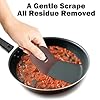 Pan Scraper, 5 Pcs Pot Scraper Plastic, Pot Scraper Non Scratch for Cast Iron, Pot and Pan Cleaning, Sturdy Scraper Kitchen Tool #4