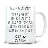 Shih poo gift, shih poo dad, shih poo mug, shih poo gift for men, shih poo dad mug, shih poo daddy, shih poo coffee mug, shihpoo gift