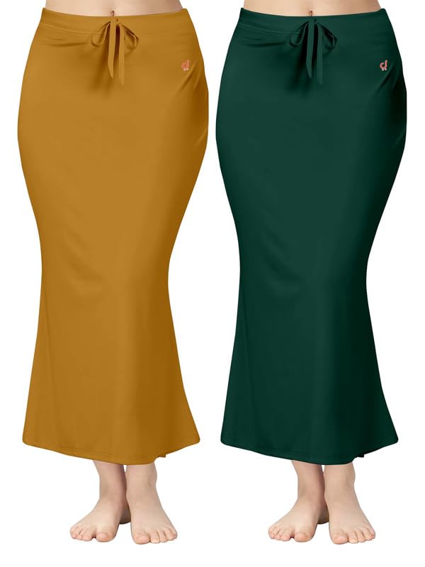 Image of TRENDMALLS Women Saree Shapewear Petticoat for Women, Cotton Blended,Petticoat,Skirts for Women,Shape Wear Dress for Saree Shaper(Combo-Pack)