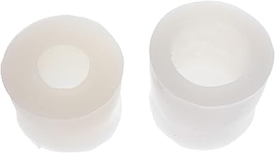 2Pcs Silicone Cilindro& Round Molde Vela Pilar Velas Fazendo Molde Molde Vela Aromaterapia Vela Perfumada Molde De Fundição De Resina Molde para O Partido Home Decor