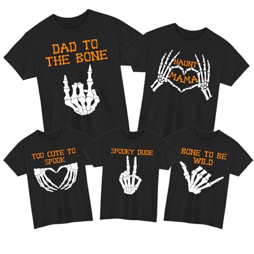 Fun Family Halloween Tees - Matching Outfits & Party Shirts