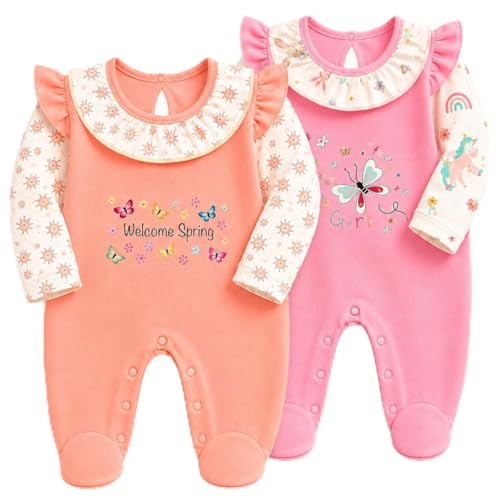 Image of EIO 100% Cotton Rompers Sleepsuits Jumpsuit Night Suits for Infants Newborn Baby Boys & Girls