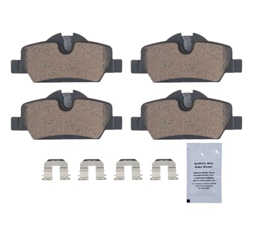 Image of HUSCH D1800 Rear Ceramic Brake Pads Kit Fit For Mini Cooper 2014-2021