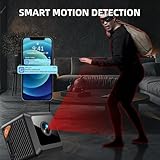 Briocht Mini WiFi Security Camera 4K HD Hidden Camera with 140° Wide Angle, Motion Detection, Night Vision Magnetic Rotating Mount Wireless Indoor Security Cam for Home, Office or Wildlife Monitoring - Image 4