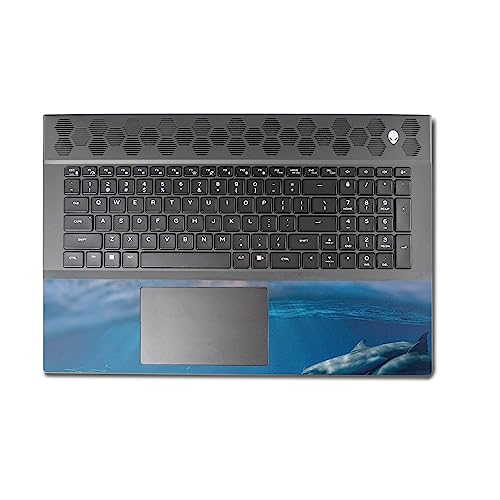 Image of MightySkins Skin Compatible with Alienware M18 R1 (2023) Full Wrap Kit - Tranquil Swim | Protective, Durable, and Unique Vinyl Decal wrap Cover | Easy to Apply & Change Styles | Made in The USA