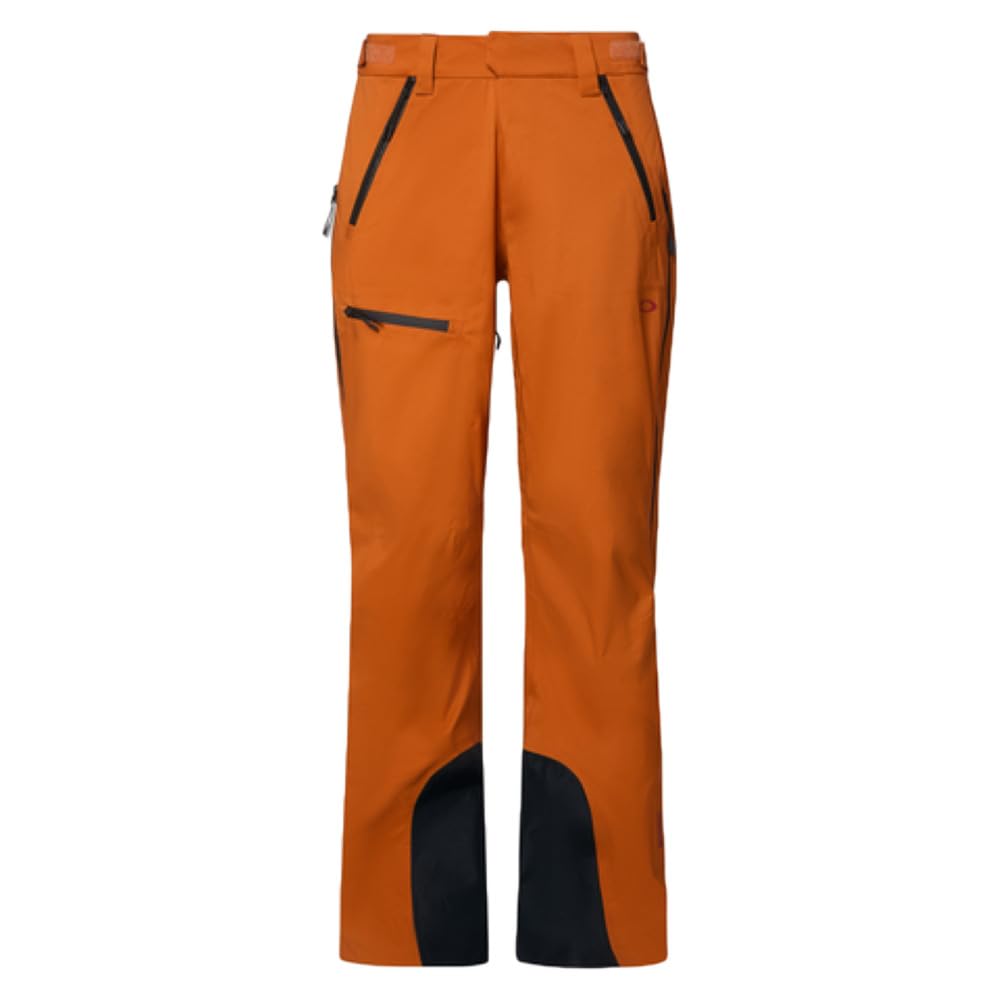 Oakley Mens Team Collection Outpost Recycled Shell Pant, Ginger, X-Small