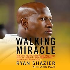 Walking Miracle Audiolibro Por Ryan Shazier, Larry Platt arte de portada