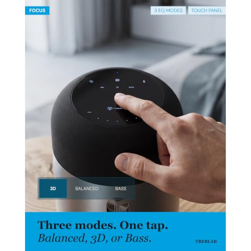 Image of TREBLAB HD-360 Pro - Powerful 5-Driver Speaker w /Subwoofer & 8 Bass Radiators, 90W Stereo, Speaker Bluetooth Wireless with 360 Surround Sound, 22H Playtime, IPX4 Waterproof Bluetooth Speaker
