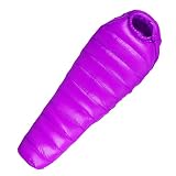 1 x verdickter, warmer Schlafsack mit Entendaunen für Kinder, Erwachsene, Mädchen, Frauen, tragbar und leicht.