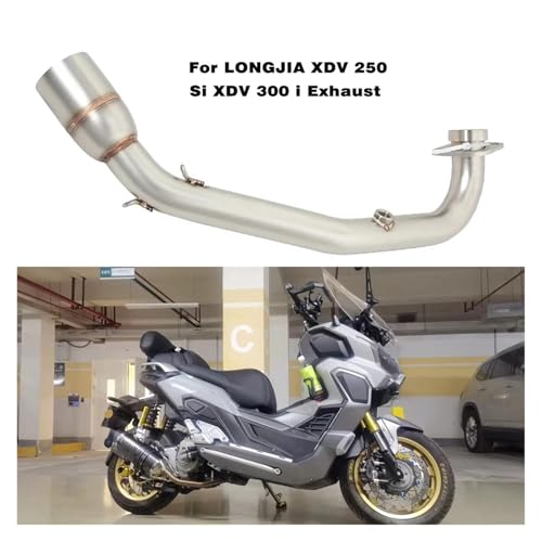 Pot d'échappement Longjia XDV 300 contre la rouille et les bruits - 2