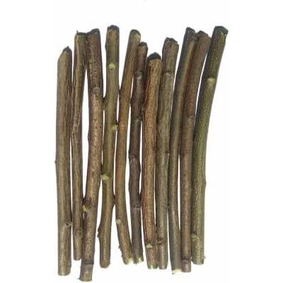 Natural Fresh Neem Datun Stick for Teeth | Nim Twigs for Good Tooth Gems, Relieve Tooth Ache | Chew Sticks Promotes Fresh Breath and Health Pack of 20 pcs.