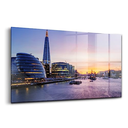 Verre coloré durable Wallfluent peinture sur verre haute définition