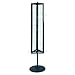 Safco Products 4111BL in-View Free Standing Display, Black