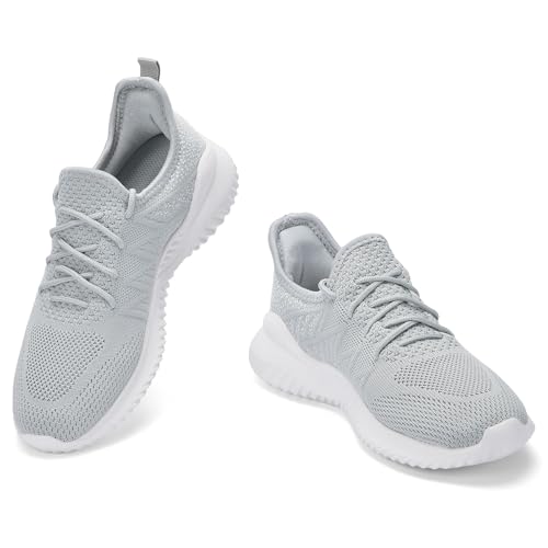 Image of PPQ Womens Slip On Walking Shoes,Memory Foam Lightweight Comfort Casual Workout Shoes,Yoga Or Tennis Or Running Sneakers