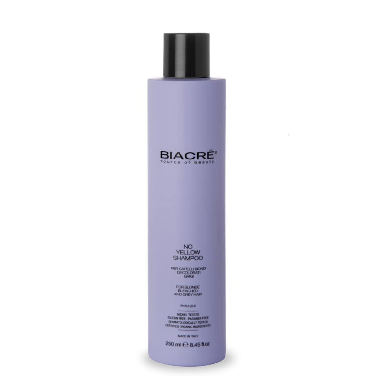 Biacre No Yellow Shampoo 250 ml Anti-Gelb Shampoo