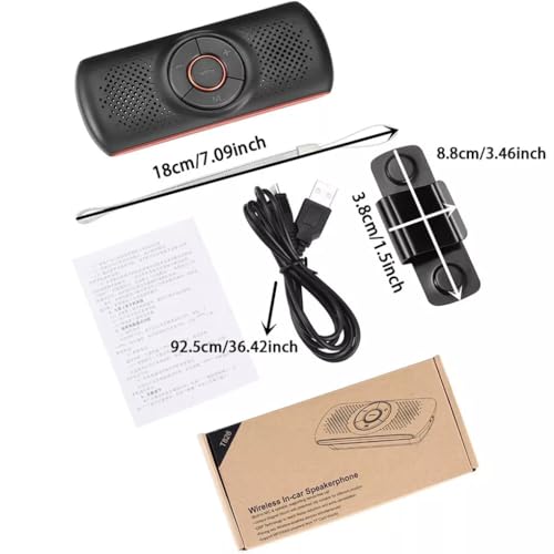 Manos libres coche Bluetooth para solucionar música interrumpida 5