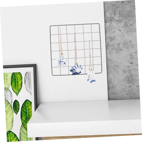 Composition de fleur intérieure support mural 30 cm métal lot de 4 - 6