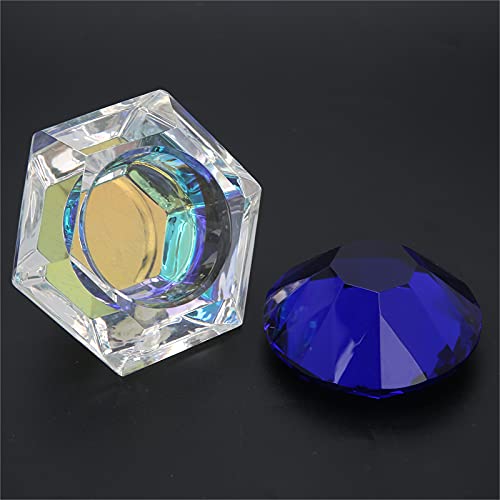 Tazón Acrílico para Mezcla de Líquido Nail Art Azul miniatura 2