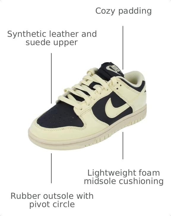 Image of WMNS Nike Dunk Low (Off Noir /Alabaster-LT Khaki)