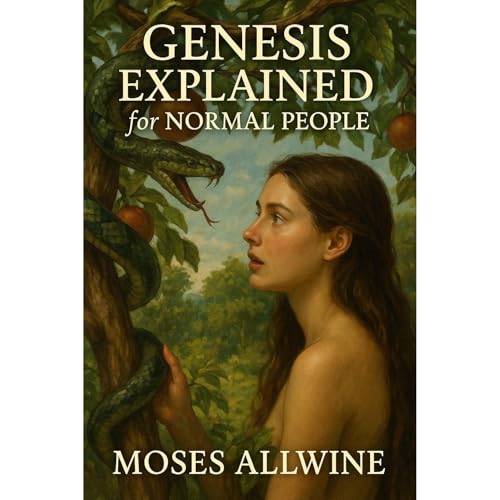 Genesis Explained Audiolibro Por Moses Allwine arte de portada