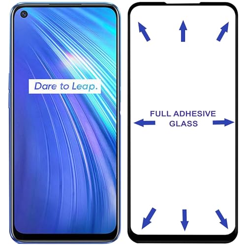 Image of HD Tempered Glass Screen Protector Compatible For Oppo Reno 4, Reno 5 With Edge To Edge Coverage And Easy Installation Kit