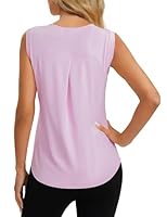 Dawnrole Damen Sport Top Ärmelloses Tennis Fitness Shirt Damen Leichte Yoga Sport Oberteile