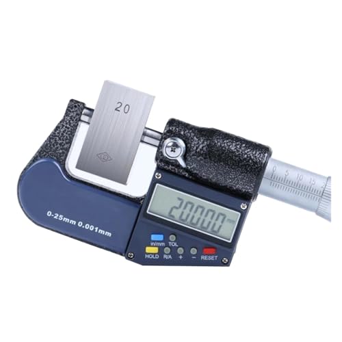 0-25-50-75-100mm Digital Micrometer 0.001mm Electronic Outside Micrometers Multifunction LCD Caliper Thicknes Gauge Measure Tool - Measuring Layout Tools(75-100mm)