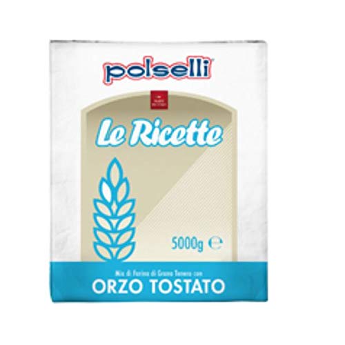 Harina de cebada tostada Polselli - Kg. 5 - Ofrezca 3 piezas